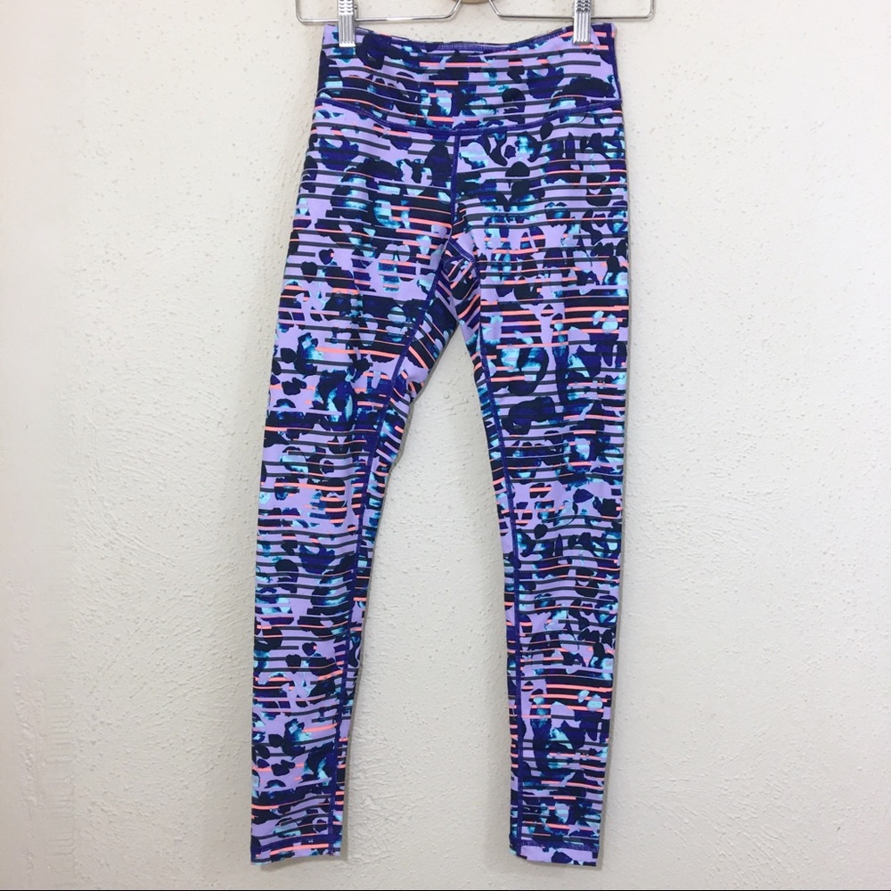 Zella Live in Leggings Slim Fit XS Jungle Stripe